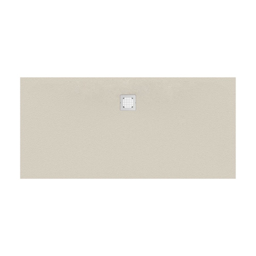 Immagine di Ideal Standard ULTRA FLAT S piatto doccia rettangolare L.170 P.70 cm ultrasottile, colore sabbia finitura opaco effetto pietra K8281FT