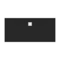 Immagine di Ideal Standard ULTRA FLAT S piatto doccia rettangolare L.170 P.80 cm ultrasottile, colore nero finitura opaco effetto pietra K8284FV