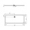Immagine di Ideal Standard ULTRA FLAT S piatto doccia rettangolare L.180 P.80 cm ultrasottile, colore bianco finitura opaco effetto pietra K8304FR