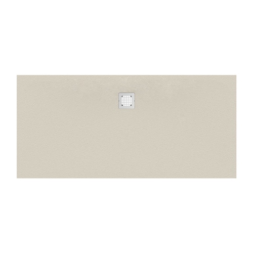 Immagine di Ideal Standard ULTRA FLAT S piatto doccia rettangolare L.180 P.90 cm ultrasottile, colore sabbia finitura opaco effetto pietra K8306FT