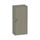 Duravit WHITE TULIP colonna bassa H.88 cm, 1 anta con cerniera a sinistra e 2 ripiani in vetro con supporti in alluminio, frontale e corpo colore grigio pietra finitura lucido WT1323LH2H2