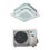 Immagine di Daikin FCAG-B Cassetta Round Flow Climatizzatore a cassetta monosplit inverter | unità esterna 3.5 kW unità interna 12000 BTU RXM35A9+FCAG35B