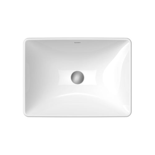 Immagine di Duravit D-NEO lavabo da incasso soprapiano 60 cm, senza troppopieno, colore bianco 0358600079