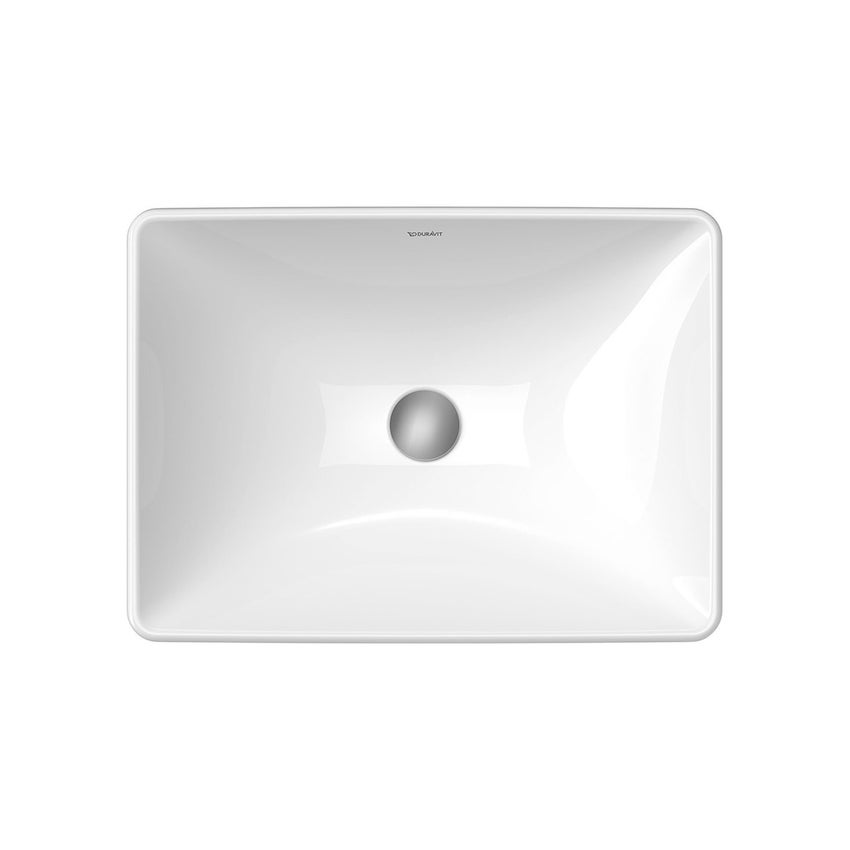 Immagine di Duravit D-NEO lavabo da incasso soprapiano 60 cm, senza troppopieno, colore bianco 0358600079