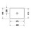 Immagine di Duravit D-NEO lavabo da incasso soprapiano 60 cm, senza troppopieno, colore bianco 0358600079