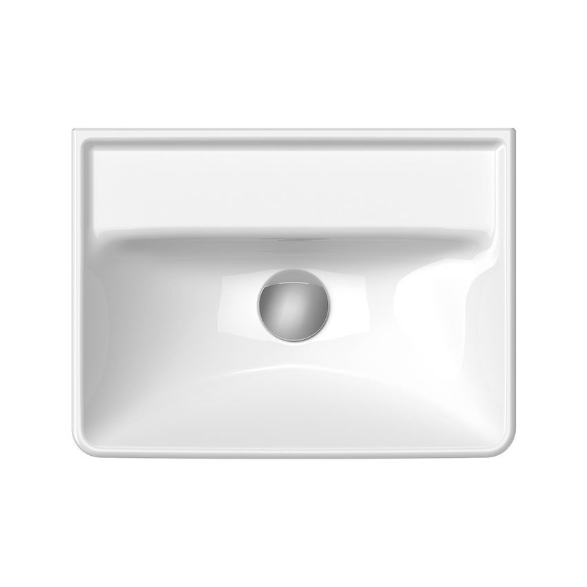 Immagine di Duravit D-NEO lavamani 45 cm, senza troppopieno, lato inferiore smaltato, colore bianco 0738450070