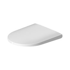 Immagine di Duravit D-NEO sedile con coperchio, con cerniere in acciaio inox e chiusura rallentata, colore bianco 0021690000