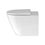 Immagine di Duravit D-NEO set completo sanitari a pavimento, vaso senza brida con sedile a chiusura ammortizzata e bidet monoforo, colore bianco finitura lucido 2003090000+0021690000+2295100000
