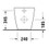 Immagine di Duravit D-NEO set completo sanitari a pavimento, vaso senza brida con sedile a chiusura ammortizzata e bidet monoforo, colore bianco finitura lucido 2003090000+0021690000+2295100000