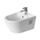 Immagine di Duravit D-NEO bidet sospeso monoforo, con troppopieno, con bordo per rubinetteria, colore bianco 2295150000