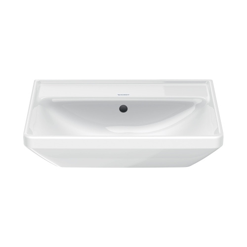 Immagine di Duravit D-NEO lavabo 55 cm, con troppopieno, lato inferiore smaltato, colore bianco 2366550060
