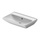 Duravit D-NEO lavabo 65 cm, con troppopieno, lato inferiore smaltato, Wondergliss, colore bianco 23666500601
