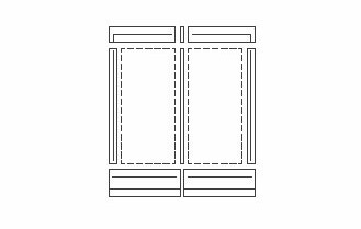 Immagine di Vaillant Kit montaggio incassati nel tetto (22°-75°) per 3 VFK 125/4 o VFK 145/3 V o VFK 155/2 V 0020160085