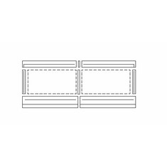 Immagine di Vaillant Modulo ad incasso 2 VFK orizzontale 0020055197