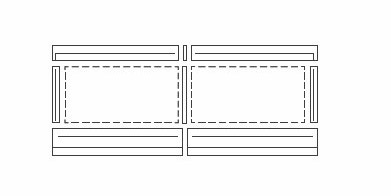 Immagine di Vaillant Modulo ad incasso 2 VFK orizzontale 0020055197