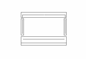 Immagine di Vaillant Modulo ad incasso base per 1 VFK orizzontale 0020059906