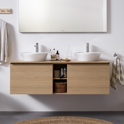 Immagine di Duravit D-NEO bacinella da appoggio soprapiano 40 cm, senza troppopieno, colore bianco 2371400070