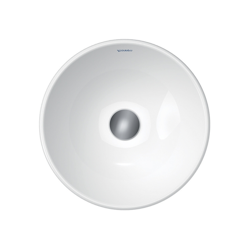 Immagine di Duravit D-NEO bacinella da appoggio soprapiano 40 cm, senza troppopieno, colore bianco 2371400070