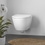Immagine di Duravit D-NEO vaso sospeso Rimless® senza brida, senza sedile, a cacciata, UWL classe 1, colore bianco 2577090000