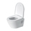 Immagine di Duravit D-NEO vaso sospeso Compact Rimless® senza brida, senza sedile, a cacciata, UWL classe 1, 4,5 l, colore bianco 2587090000