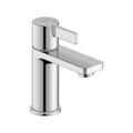 Immagine di Duravit D-NEO miscelatore monocomando H.15.1 cm, per lavabo S, senza salterello, finitura cromo DE1010002010