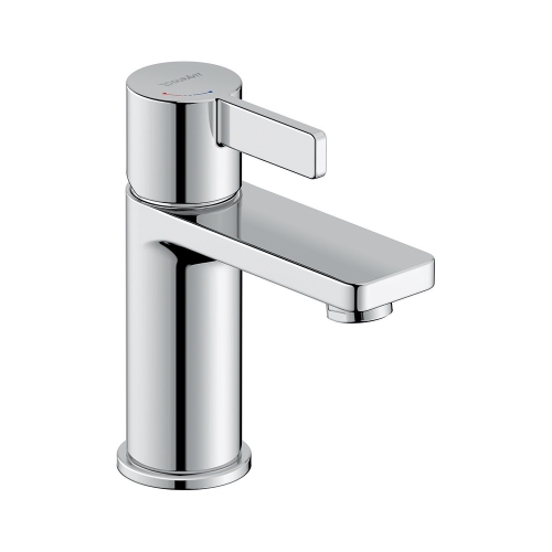 Immagine di Duravit D-NEO miscelatore monocomando H.15.1 cm, per lavabo S, senza salterello, con tecnologia Freshstart , finitura cromo DE1011002010