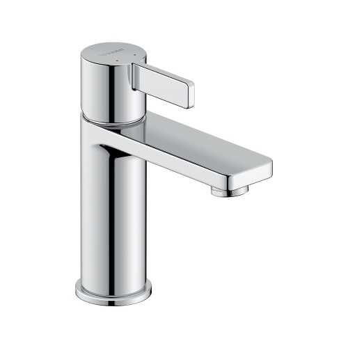 Immagine di Duravit D-NEO miscelatore monocomando H.16.5 cm, per lavabo M, senza salterello, finitura cromo DE1020002010