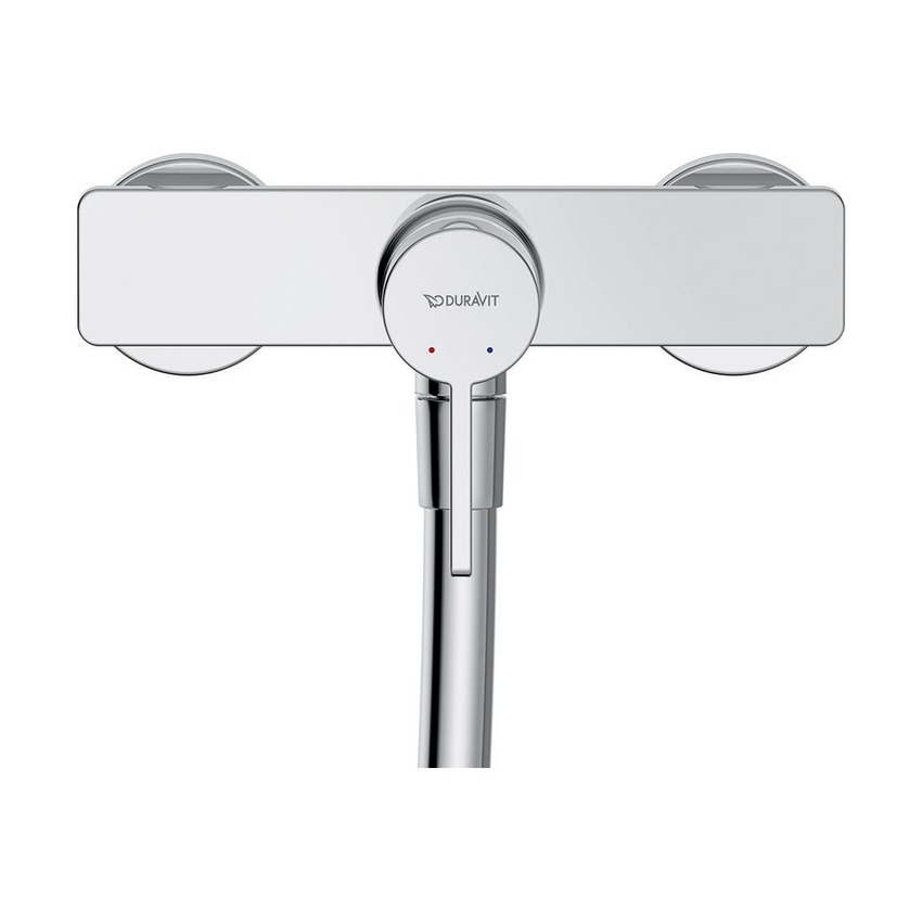 Immagine di Duravit D-NEO miscelatore monocomando esterno, per doccia, finitura cromo DE4230000010