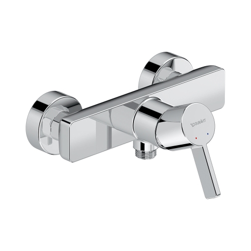 Immagine di Duravit D-NEO miscelatore monocomando esterno, per doccia, finitura cromo DE4230000010