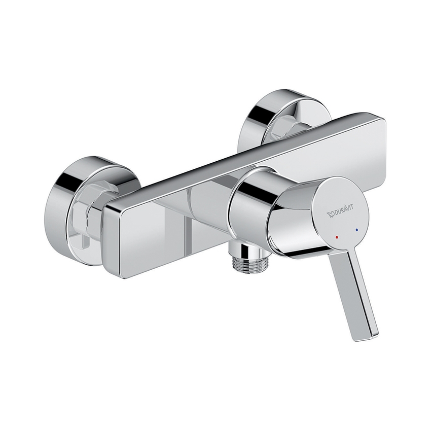 Immagine di Duravit D-NEO miscelatore monocomando esterno, per doccia, finitura cromo DE4230000010