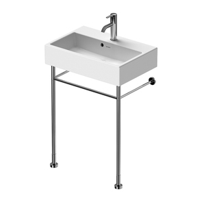 Immagine di Duravit VERO sostegno metallico L.52.5 cm, regolabile in altezza +50 mm, per lavabo (art. 236860) 0031311000