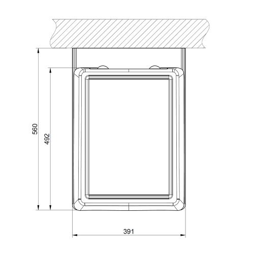 Immagine di Gessi Vaso in ceramica Rimless sospeso, cerniere con chiusura rallentata e coprifori laterali cromo, colore bianco finitura lucido 46753#518