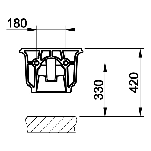Immagine di Gessi Bidet in ceramica sospeso, con troppopieno, monoforo, colore bianco finitura lucido 46755#518