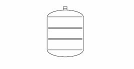 Immagine di Vaillant Vaso espansione 25 litri con vaso protezione 0020059914