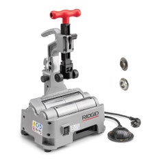 Immagine di Ridgid PC 116 Kit tagliatubo motorizzato con comando a pedale e 2 rotelle da taglio per tubi metallici e in plastica, capacità 1/2"-4-1/2" 70003