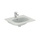 Ideal Standard TESI lavabo top L.50 P.45 cm monoforo, con troppopieno, colore bianco T004301
