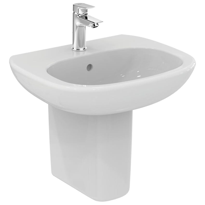 Immagine di Ideal Standard TESI semicolonna per lavabo, colore bianco T351801