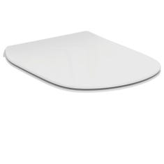 Immagine di Ideal Standard TESI sedile slim senza chiusura rallentata per vasi Tesi, colore bianco T352801