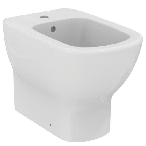 Immagine di Ideal Standard TESI bidet a pavimento filo parete, colore bianco seta finitura opaco T3540V1