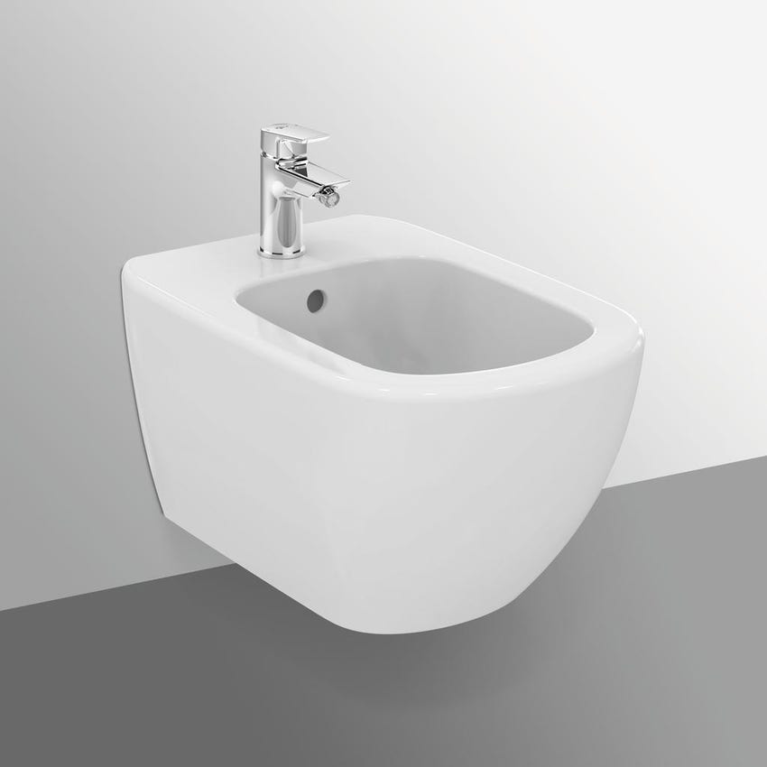 Immagine di Ideal Standard TESI bidet sospeso con fissaggi nascosti, colore bianco T355201