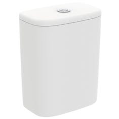 Immagine di Ideal Standard TESI cassetta con batteria double flush, colore bianco seta finitura opaco T3568V1