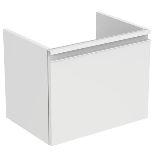 Immagine di Ideal Standard TESI mobile sottolavabo L.50 P.36 cm, con 1 cassetto, colore bianco finitura lucido T0045OV