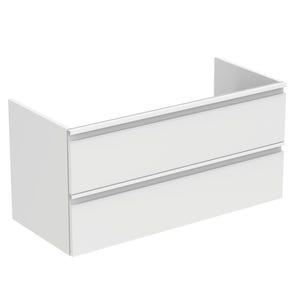 Immagine di Ideal Standard TESI mobile sottolavabo L.100 P.44 cm, con 2 cassetti, colore bianco finitura lucido T0052OV