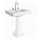 Pozzi Ginori Montebianco lavabo 64 monoforo, bianco 07025000