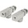Irsap Kit valvola manuale detentore a squadro, reverse sezione quadrata, cromo, attacco rame/multistrato 1/2" VALKITQUAD50
