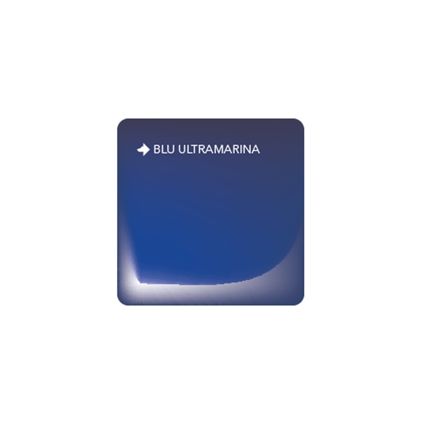 Immagine di Flaminia IO mensola L.110 P.55 H.10 cm per lavabo IO90 (art. IO4290), in pietraluce, colore blu ultramarina finitura lucido IO90M4110BU