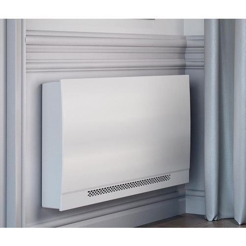 Immagine di Sabiana Carisma WHISPER CFF-ECM-MV-CB-T 20 Ventilconvettore residenziale senza valvole con mobile, con comando CB-Touch e unità di potenza UP-Touch (attacchi sinistri) 0071062
