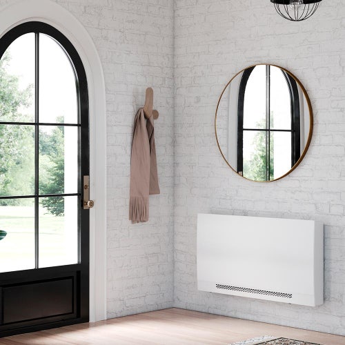 Immagine di Sabiana Carisma WHISPER CFF-ECM-MV-CB-T 20 Ventilconvettore residenziale senza valvole con mobile, con comando CB-Touch e unità di potenza UP-Touch (attacchi sinistri) 0071062