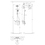 Immagine di Hansgrohe CROMA showerpipe 220 1 jet EcoSmart 9 l/min, con termostatico, finitura cromo 27188000