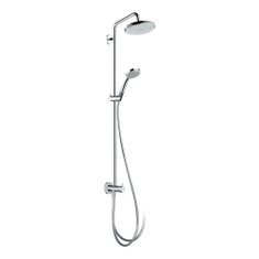 Immagine di Hansgrohe CROMA showerpipe 220 1 jet Reno, finitura cromo 27224000